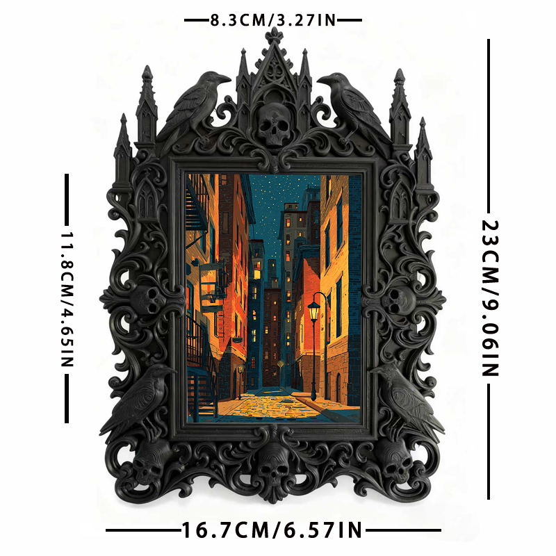 Top-rated European Palace Frame | Outdoor Garden Party Decor, Tabletop Photo Frame, Royal Relief Design