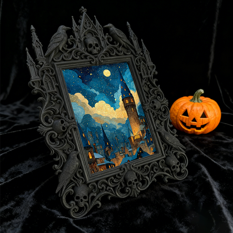 Trendy European Carved Frame | Hotel Ballroom Statement Decor, Large Photo Display, Palace Luxury Style