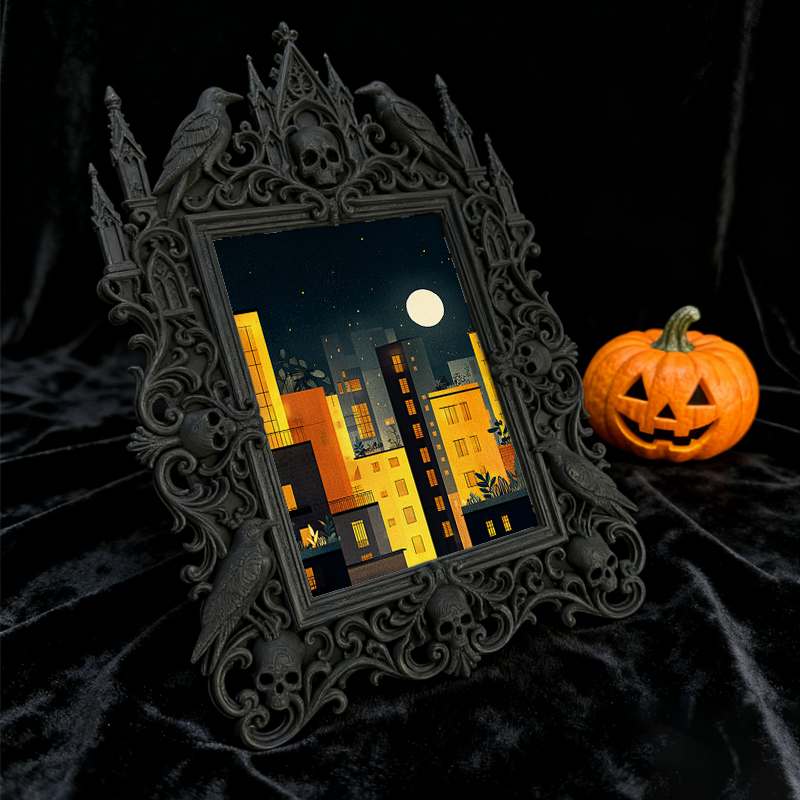 Top-rated European Palace Frame | Housewarming Gift-ready Frame, Photo Holder, Vintage Royal Style
