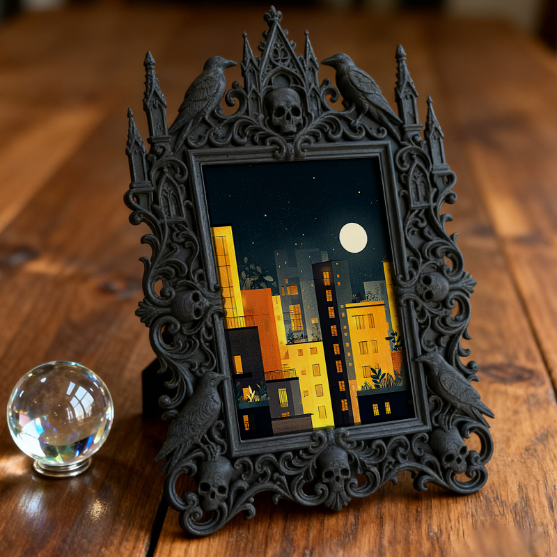 Top-rated European Palace Frame | Housewarming Gift-ready Frame, Photo Holder, Vintage Royal Style