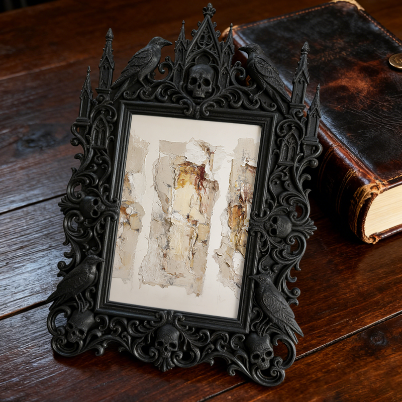 Bestseller Court Relief Frame | Coffee Shop Vintage Corner Decor, Photo Display Ornament, Palace Craft