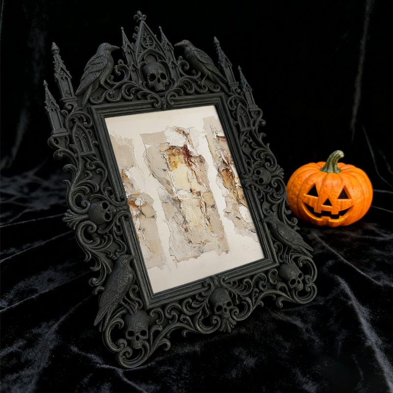 Bestseller Court Relief Frame | Coffee Shop Vintage Corner Decor, Photo Display Ornament, Palace Craft