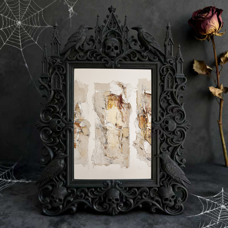 Bestseller Court Relief Frame | Coffee Shop Vintage Corner Decor, Photo Display Ornament, Palace Craft