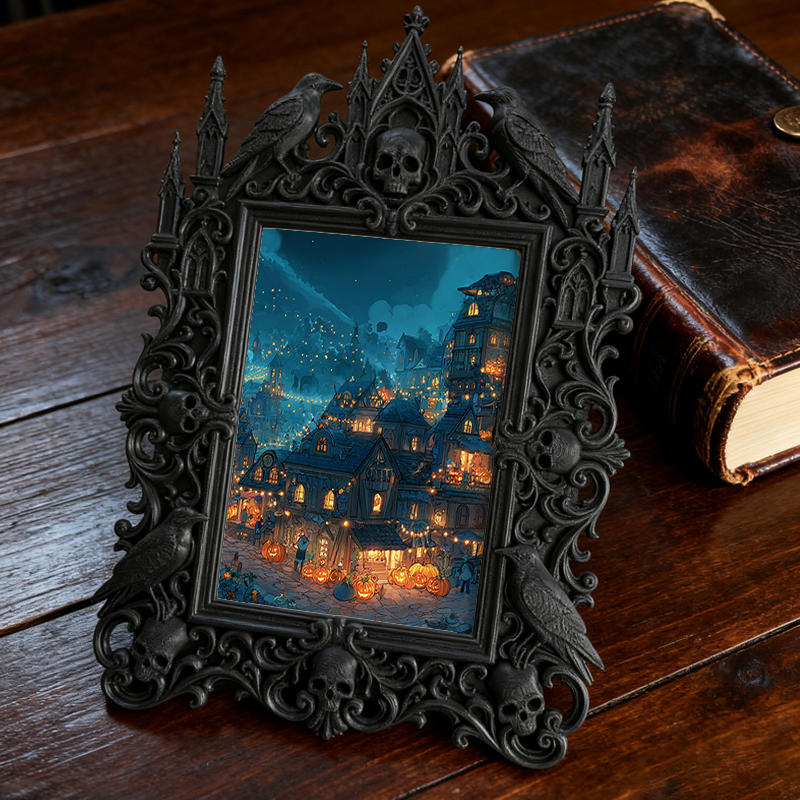 Trendy European Carved Frame | Art Studio Display Decor, Photo Holder, Luxury Court Relief Design