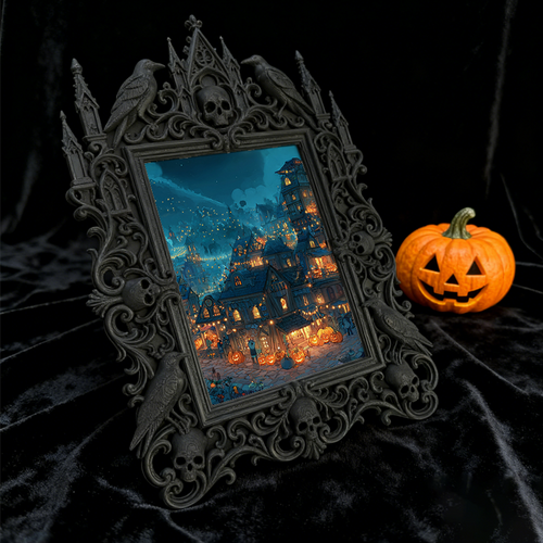 Trendy European Carved Frame | Art Studio Display Decor, Photo Holder, Luxury Court Relief Design
