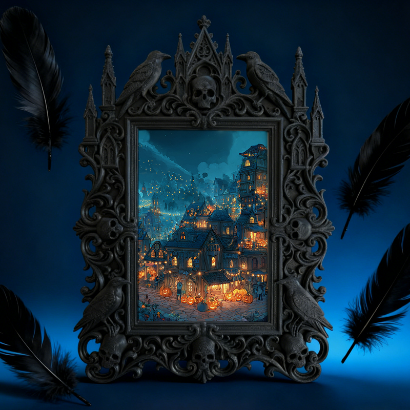 Trendy European Carved Frame | Art Studio Display Decor, Photo Holder, Luxury Court Relief Design