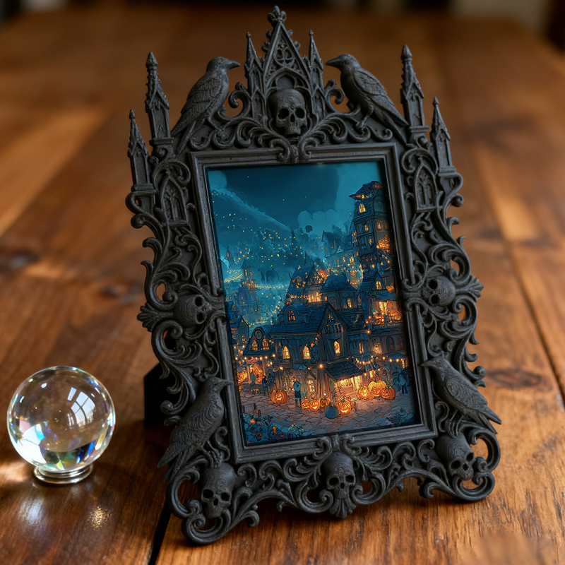 Trendy European Carved Frame | Art Studio Display Decor, Photo Holder, Luxury Court Relief Design