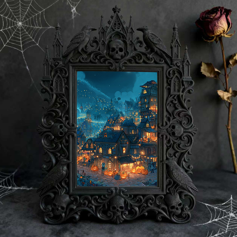 Trendy European Carved Frame | Art Studio Display Decor, Photo Holder, Luxury Court Relief Design