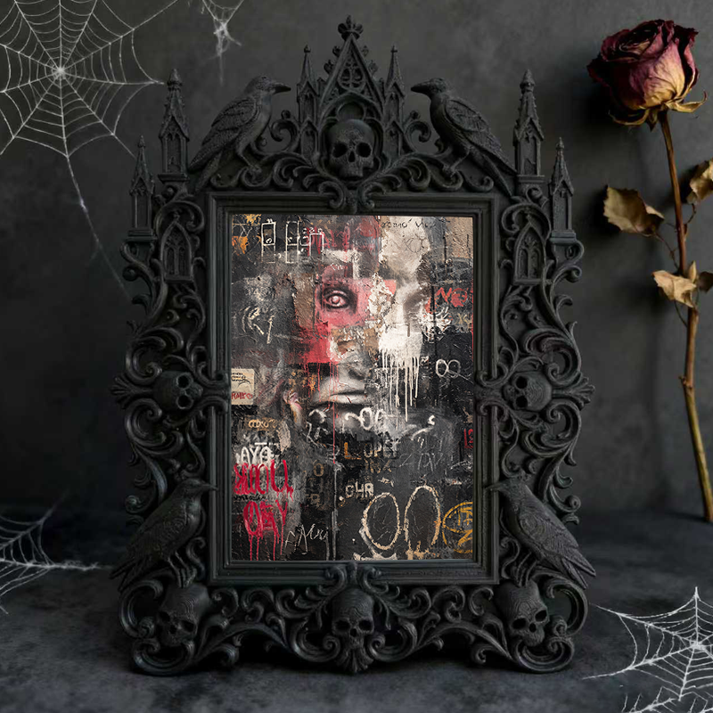 Hot-selling Royal Relief Frame | Birthday Party Table Centerpiece, Photo Display, Retro Noble Style