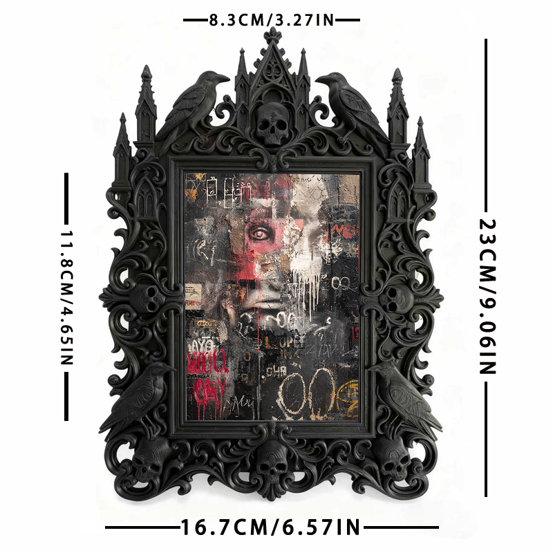 Hot-selling Royal Relief Frame | Birthday Party Table Centerpiece, Photo Display, Retro Noble Style
