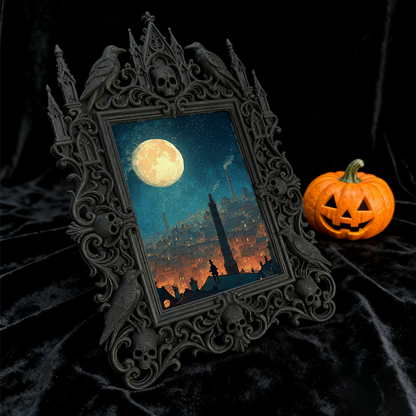 Top-rated European Palace Frame | Luxury Apartment Living Room Decor, TV Stand Photo Accent, Court Craft