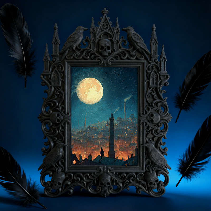 Top-rated European Palace Frame | Luxury Apartment Living Room Decor, TV Stand Photo Accent, Court Craft