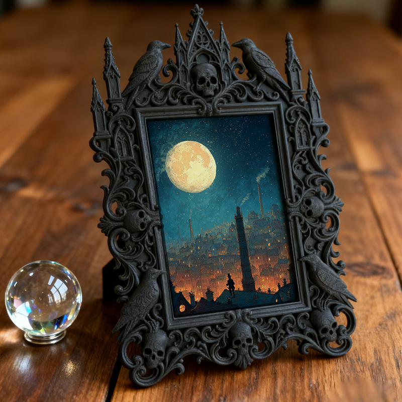 Top-rated European Palace Frame | Luxury Apartment Living Room Decor, TV Stand Photo Accent, Court Craft