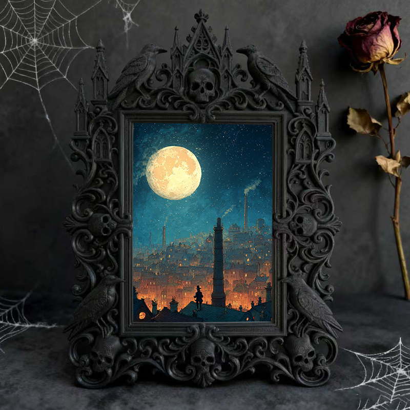Top-rated European Palace Frame | Luxury Apartment Living Room Decor, TV Stand Photo Accent, Court Craft