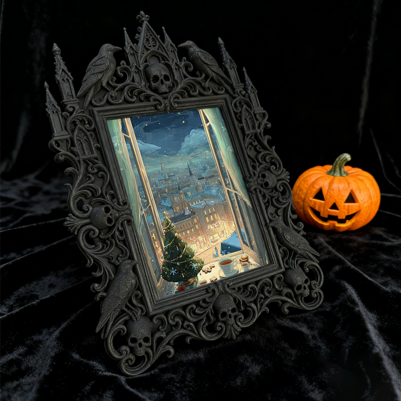 Trendy European Carved Frame | Antique Furniture Store Display, Photo Prop, Royal Relief Design