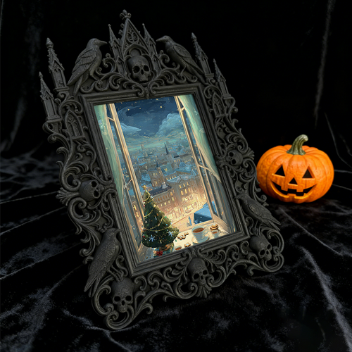 Trendy European Carved Frame | Antique Furniture Store Display, Photo Prop, Royal Relief Design