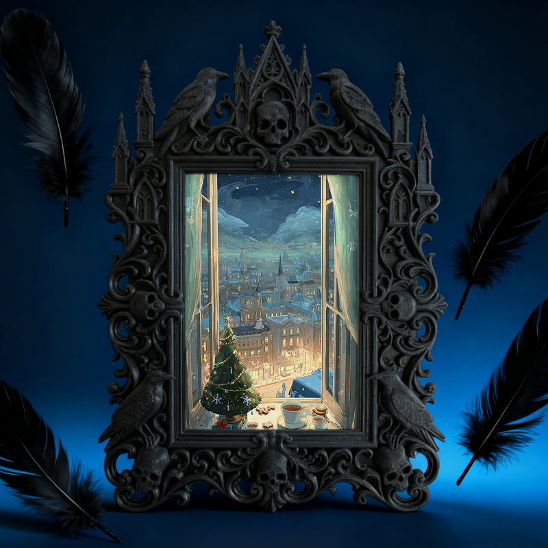 Trendy European Carved Frame | Antique Furniture Store Display, Photo Prop, Royal Relief Design