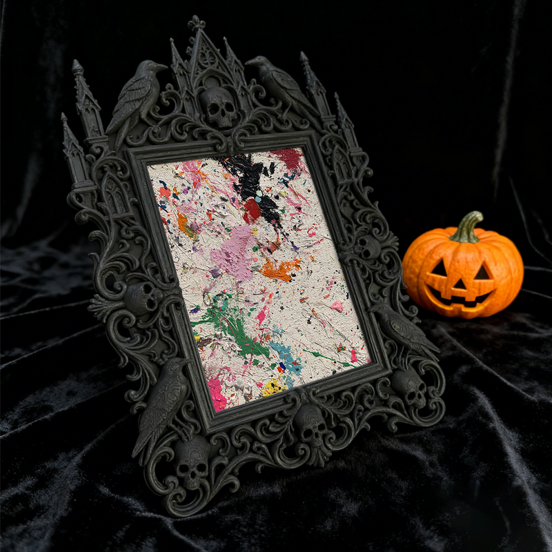 Hot-selling Royal Relief Frame | Spa Waiting Area Decor, Photo Display Ornament, Retro Court Style