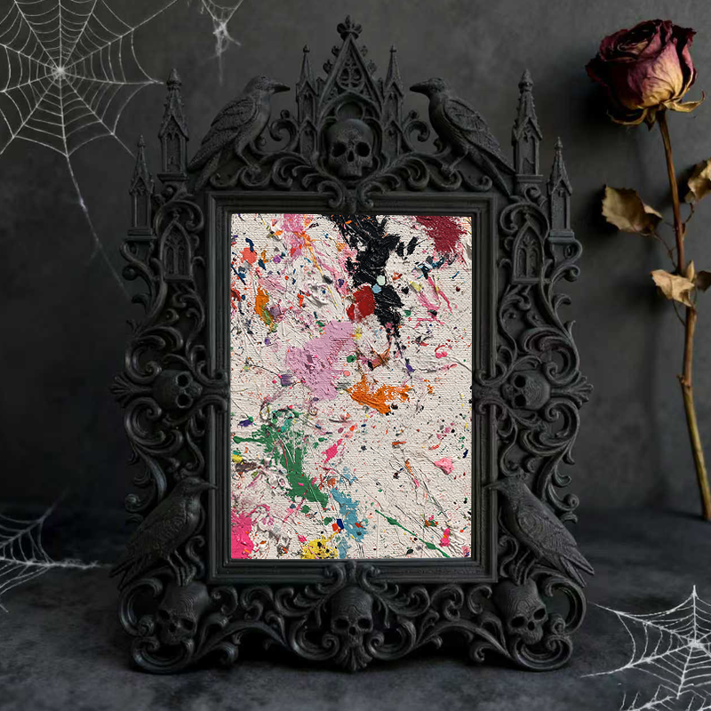Hot-selling Royal Relief Frame | Spa Waiting Area Decor, Photo Display Ornament, Retro Court Style