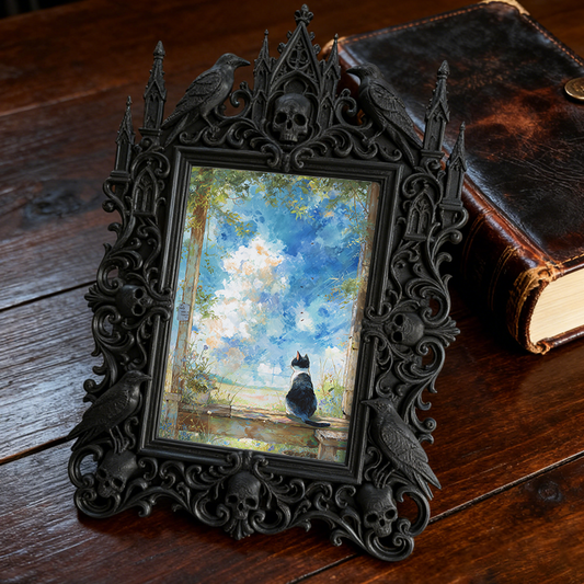 Bestseller Court Relief Frame | High-end Clothing Store Window Decor, Photo Prop, Royal Retro Vibe