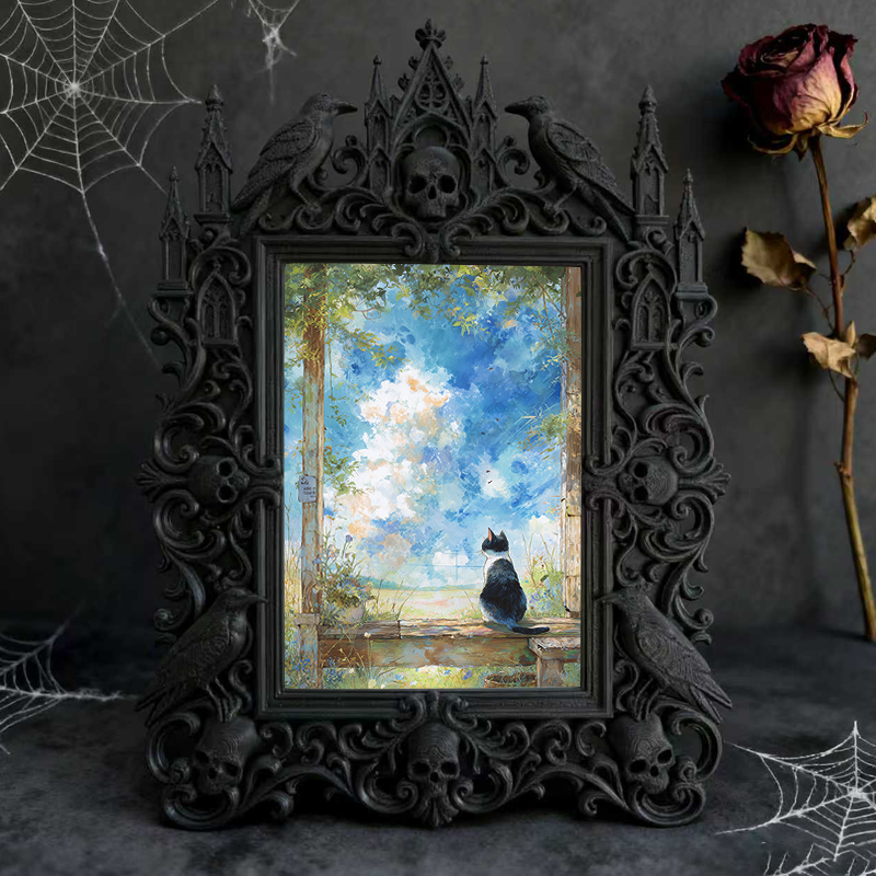 Bestseller Court Relief Frame | High-end Clothing Store Window Decor, Photo Prop, Royal Retro Vibe