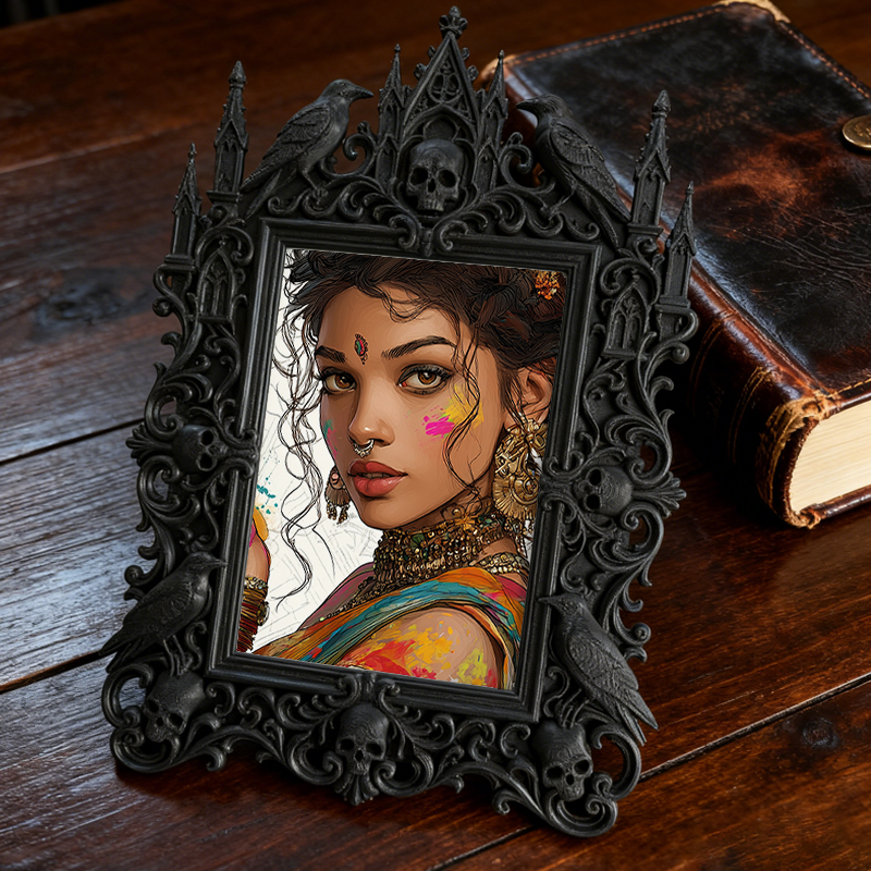 Top-rated European Palace Frame | Museum Gift Shop Display, Souvenir Photo Frame, Vintage Noble Style