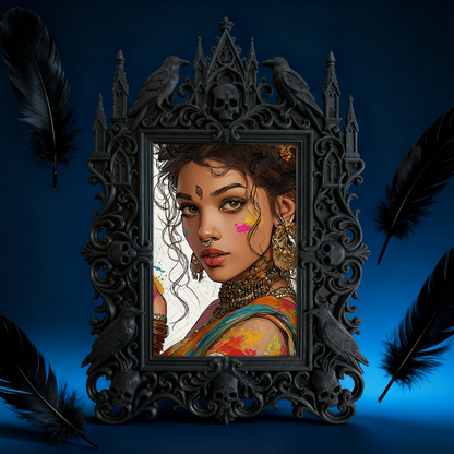 Top-rated European Palace Frame | Museum Gift Shop Display, Souvenir Photo Frame, Vintage Noble Style