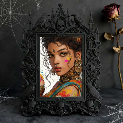 Top-rated European Palace Frame | Museum Gift Shop Display, Souvenir Photo Frame, Vintage Noble Style