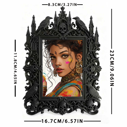 Top-rated European Palace Frame | Museum Gift Shop Display, Souvenir Photo Frame, Vintage Noble Style