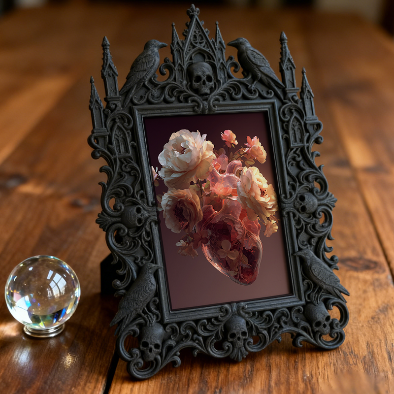 Bestseller Court Relief Frame | Hair Salon VIP Lounge Decor, Photo Display Ornament, Royal Retro Design