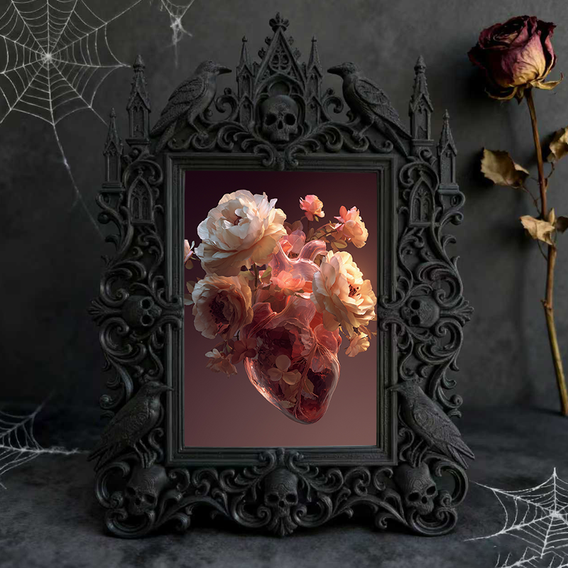 Bestseller Court Relief Frame | Hair Salon VIP Lounge Decor, Photo Display Ornament, Royal Retro Design