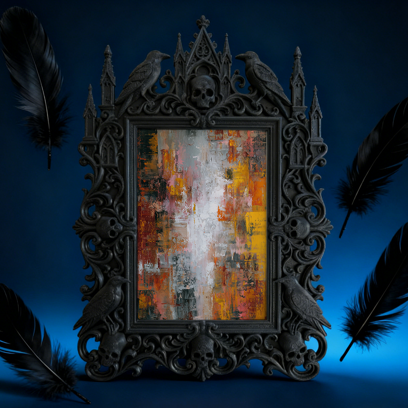 Stylish European Palace Frame | Book Signing Event Decor, Author Photo Display, Royal Carved Design