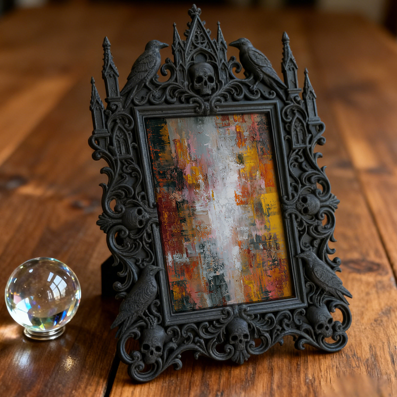 Stylish European Palace Frame | Book Signing Event Decor, Author Photo Display, Royal Carved Design