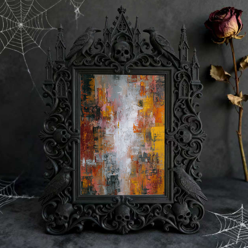 Stylish European Palace Frame | Book Signing Event Decor, Author Photo Display, Royal Carved Design