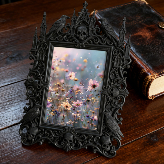 Top-rated Royal Relief Photo Frame | Nursing Home Activity Room Decor, Family Photo Holder, Warm Retro Style