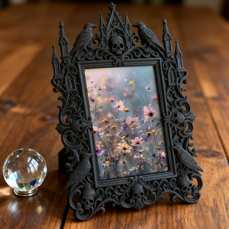 Top-rated Royal Relief Photo Frame | Nursing Home Activity Room Decor, Family Photo Holder, Warm Retro Style