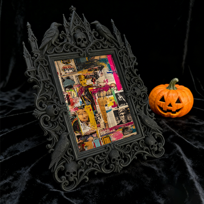 Luxury European Carved Frame | Castle-themed Restaurant Decor, Photo Prop, Noble Retro Relief Style