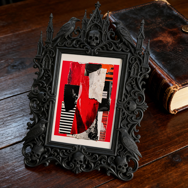 Trendy European Palace Frame | Candlelight Dinner Table Decor, Couple Photo Holder, Romantic Court Design