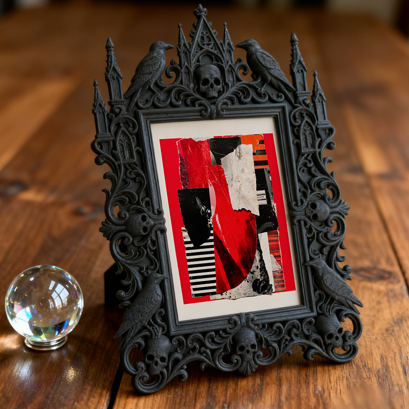 Trendy European Palace Frame | Candlelight Dinner Table Decor, Couple Photo Holder, Romantic Court Design