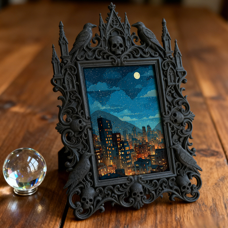 Premium Court Relief Frame | Vintage Car Show Booth Decor, Car Photo Display, Royal Relief Craft