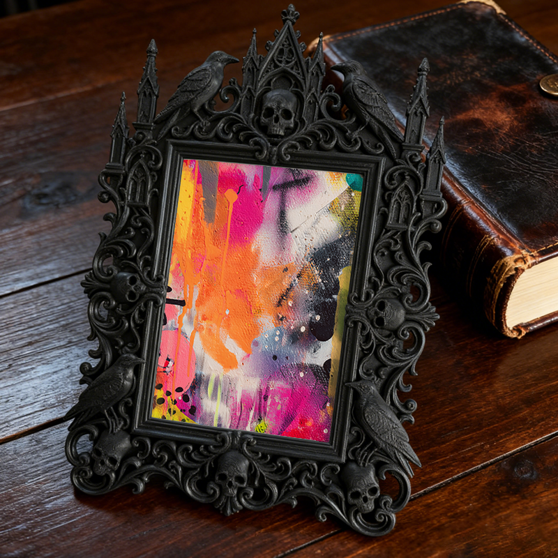 Luxury European Carved Frame | Jewelry Auction House Decor, Photo Prop, Noble Palace Retro Style