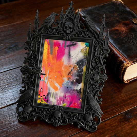 Luxury European Carved Frame | Jewelry Auction House Decor, Photo Prop, Noble Palace Retro Style