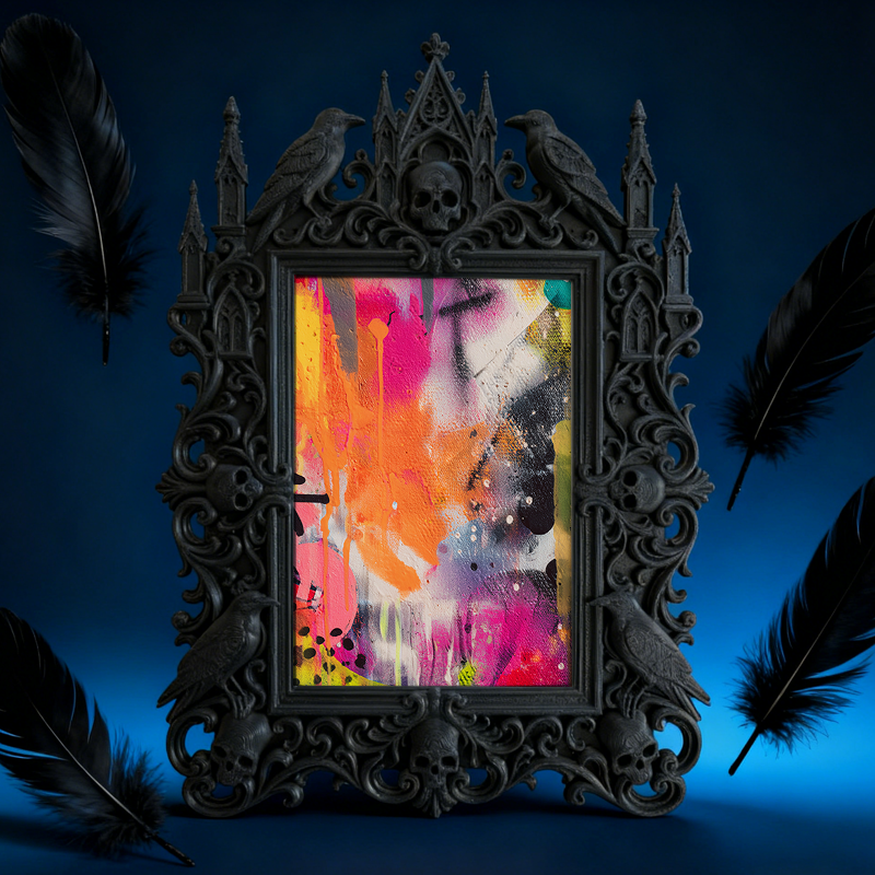 Luxury European Carved Frame | Jewelry Auction House Decor, Photo Prop, Noble Palace Retro Style