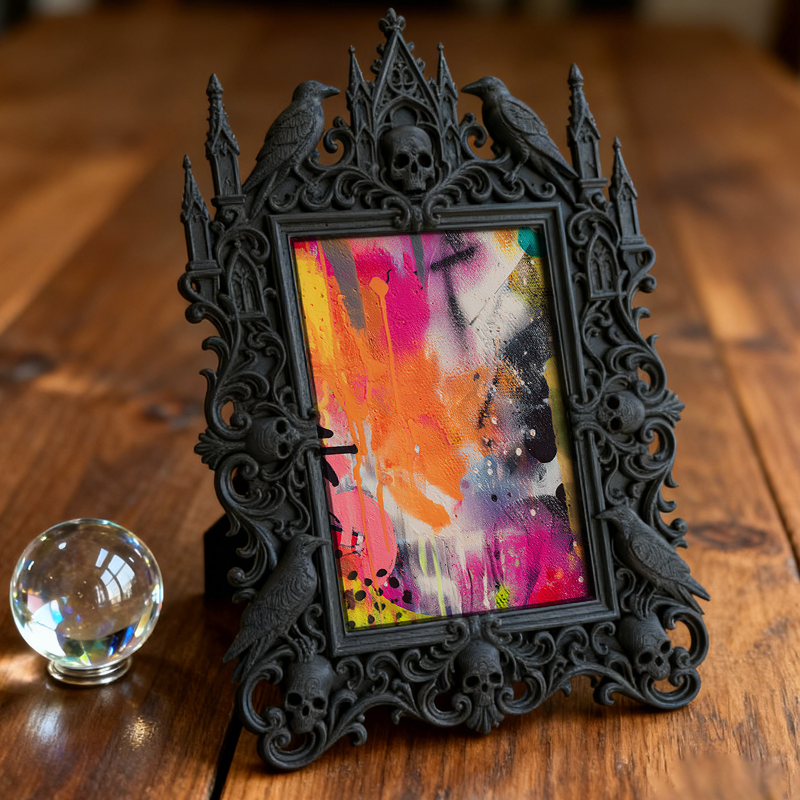 Luxury European Carved Frame | Jewelry Auction House Decor, Photo Prop, Noble Palace Retro Style