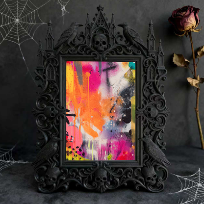 Luxury European Carved Frame | Jewelry Auction House Decor, Photo Prop, Noble Palace Retro Style