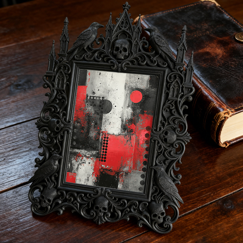 Luxury European Carved Frame | Spa Resort Villa Decor, Photo Display Ornament, Noble Court Vibe