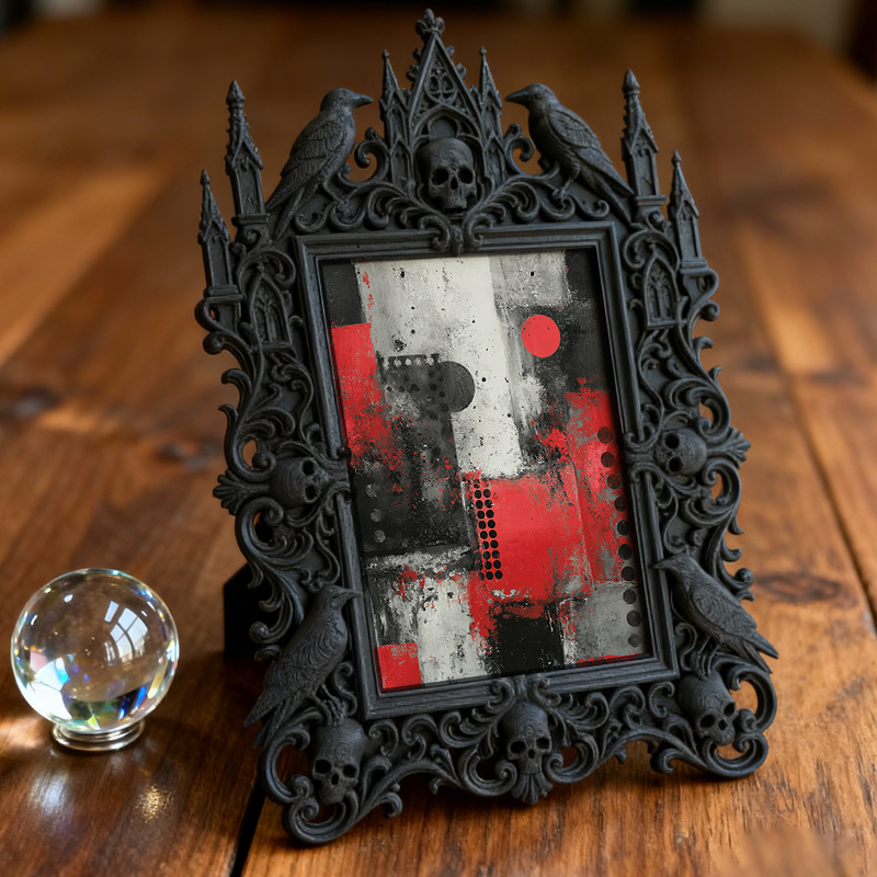 Luxury European Carved Frame | Spa Resort Villa Decor, Photo Display Ornament, Noble Court Vibe