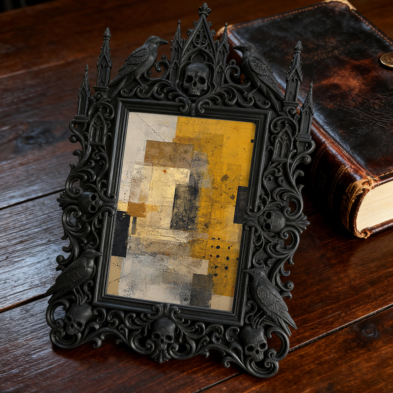 Stylish European Palace Frame | Vintage Market Stall Decor, Photo Prop, Portable Court Relief Craft