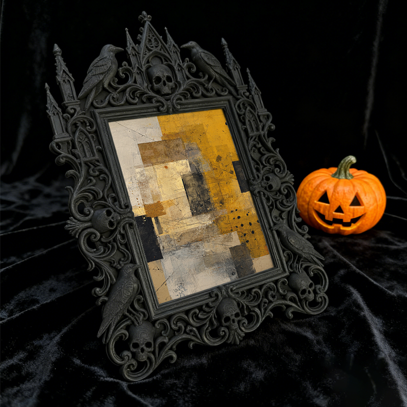 Stylish European Palace Frame | Vintage Market Stall Decor, Photo Prop, Portable Court Relief Craft