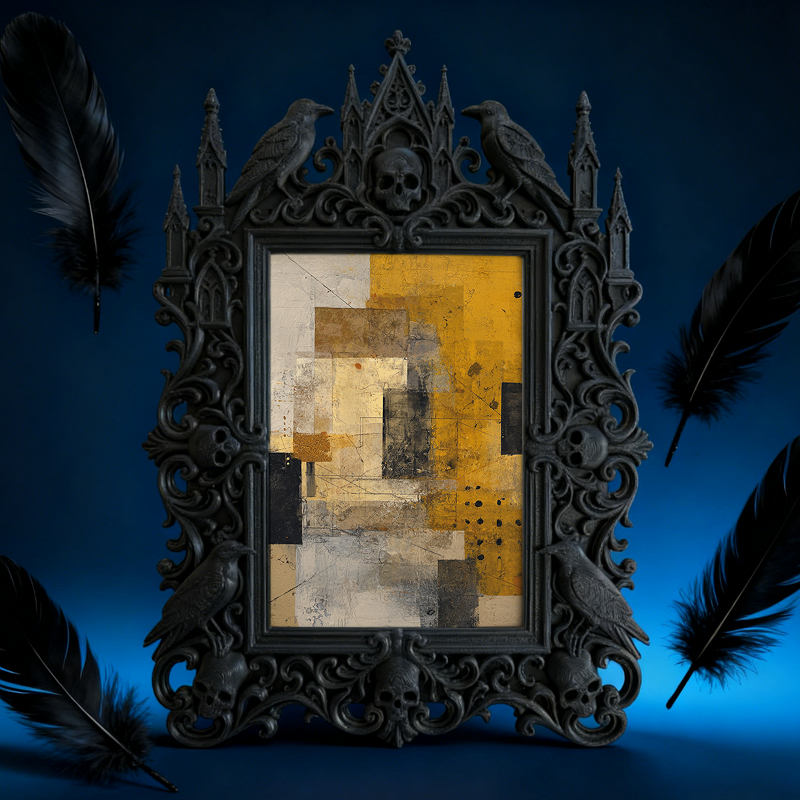 Stylish European Palace Frame | Vintage Market Stall Decor, Photo Prop, Portable Court Relief Craft